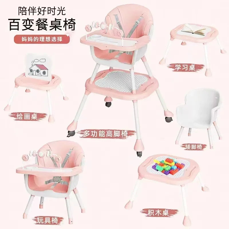 Multifunctional Baby Booster Seat - Combined Dining Chair & Table (2+ Years)