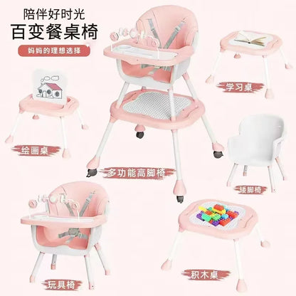Multifunctional Baby Booster Seat - Combined Dining Chair & Table (2+ Years)