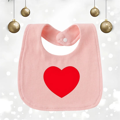 Soft Cotton Baby Bib - U-Shaped Burp Cloth for Newborns & Toddlers