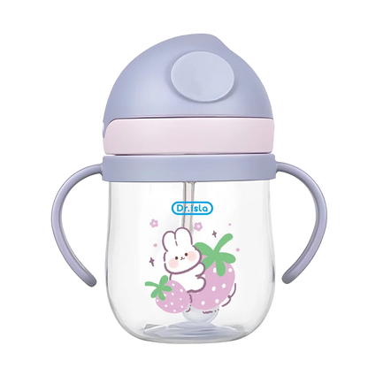 Baby Sippy Cup with Straw 250ml - Animal Design | BPA-Free