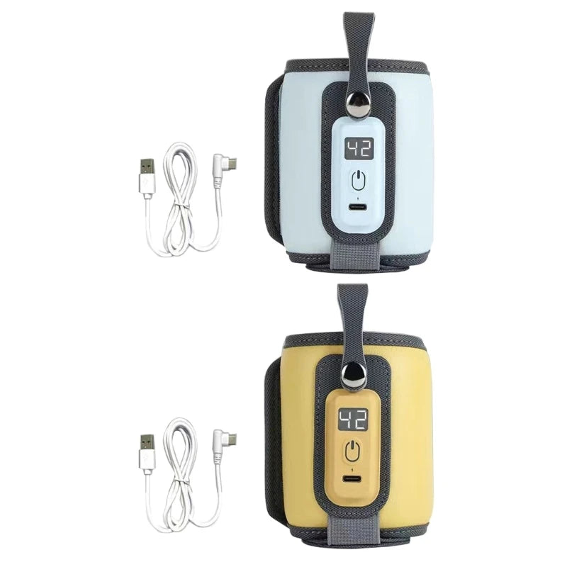 Sac chauffe-biberon portable USB - 5 niveaux de température