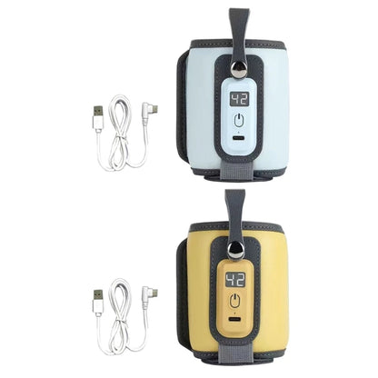 Sac chauffe-biberon portable USB - 5 niveaux de température