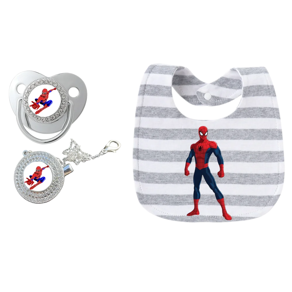 Baby Pacifier Holder Clip | Silver Dummy Clip with Teether Design