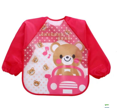 Full Sleeve Waterproof Baby Bib - Bandana Style for Boys & Girls