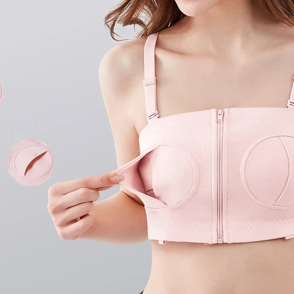 Hands-Free Pumping Bra - Nursing Bra for Breast Pump