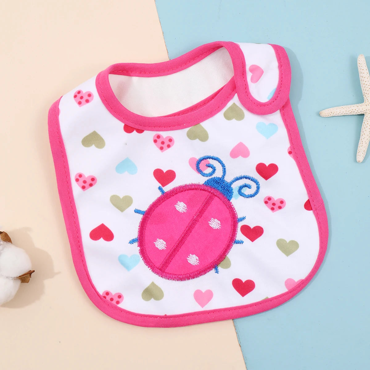 Waterproof Cartoon Bandana Bib - Feeding Apron for Babies & Toddlers