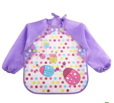 Full Sleeve Waterproof Baby Bib - Bandana Style for Boys & Girls