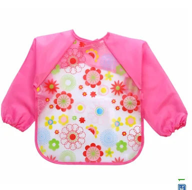 Full Sleeve Waterproof Baby Bib - Bandana Style for Boys & Girls