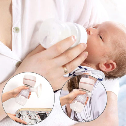Comfortable Breast Pump - Natural Breastfeeding Simulation with 9 Intensity Levels