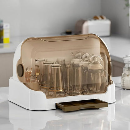 Baby Bottle Drying Rack With Removable Drip Tray