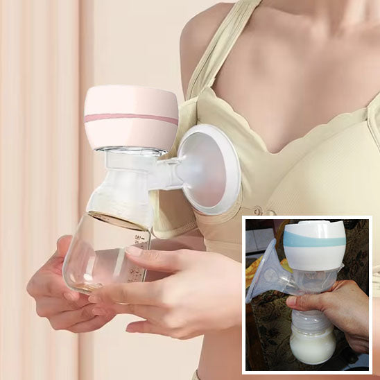Comfortable Breast Pump - Natural Breastfeeding Simulation with 9 Intensity Levels