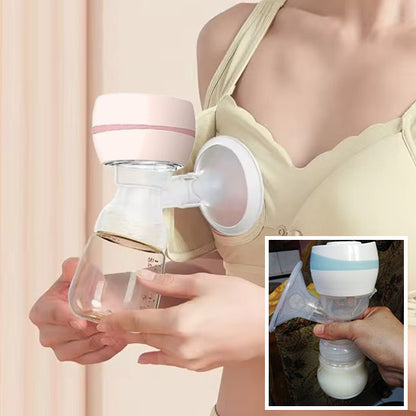 Comfortable Breast Pump - Natural Breastfeeding Simulation with 9 Intensity Levels