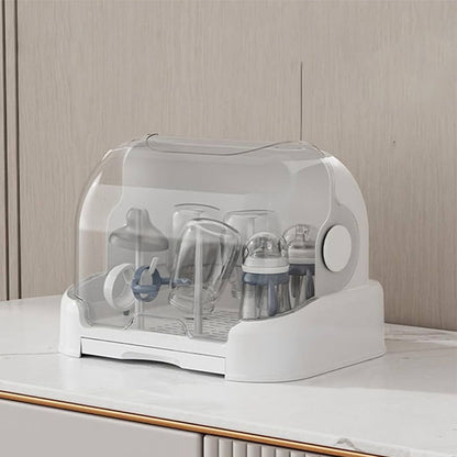 Baby Bottle Drying Rack With Removable Drip Tray