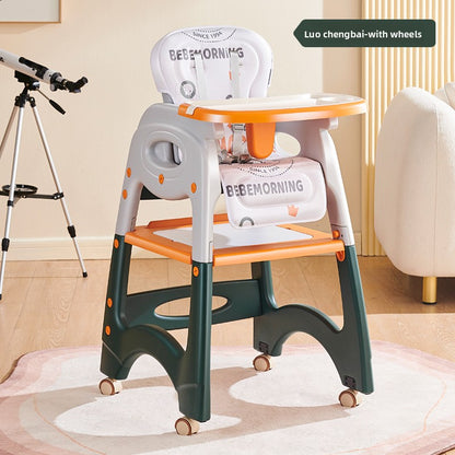Multi-functional baby dining table and chair